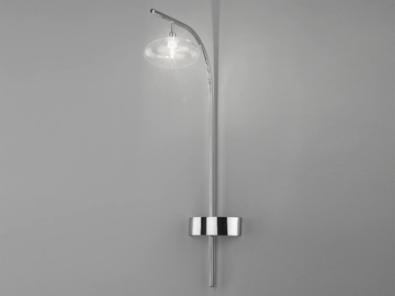 DOLCE H 60/ H 120 - Glass wall lamp by Metal Lux - view 2
